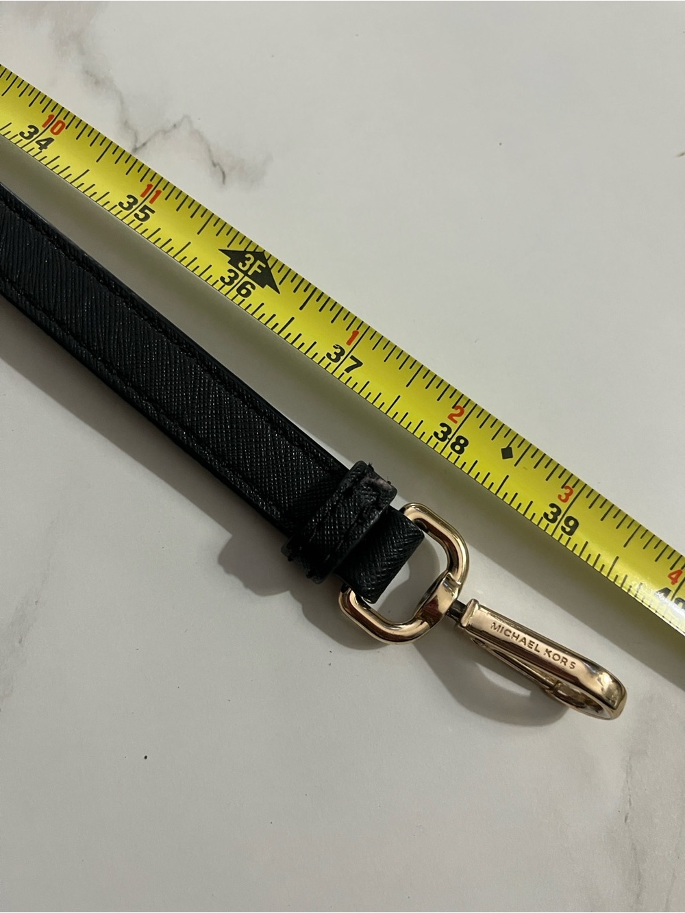 Michael Kors Black Saffiano Leather Strap - Picture 6 of 7